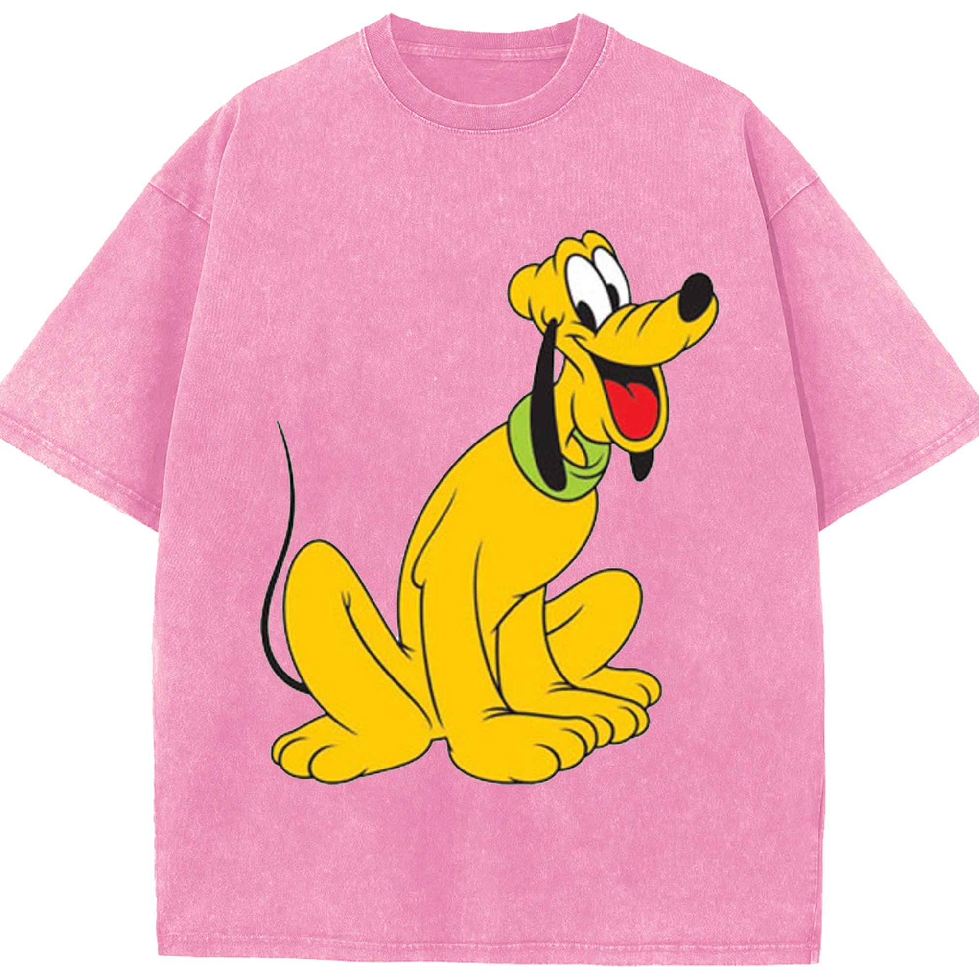 （画像用） ミッキーマウス Mickey Mouse 綿100% ヴィンテージ風 半袖Tシャツ（フロントプリント）